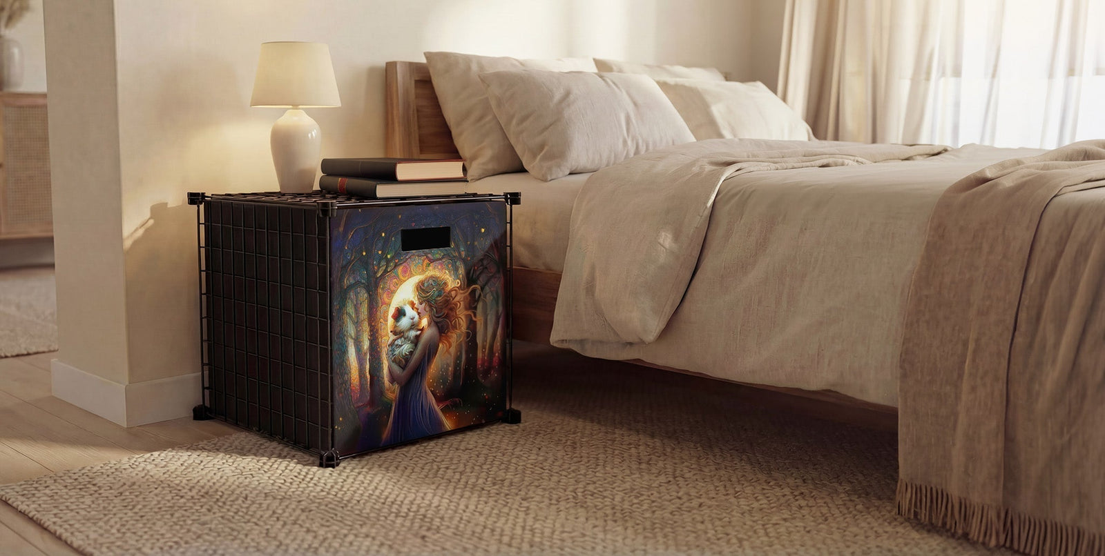 Behind the Look: Woodland Grace Bedside Setup