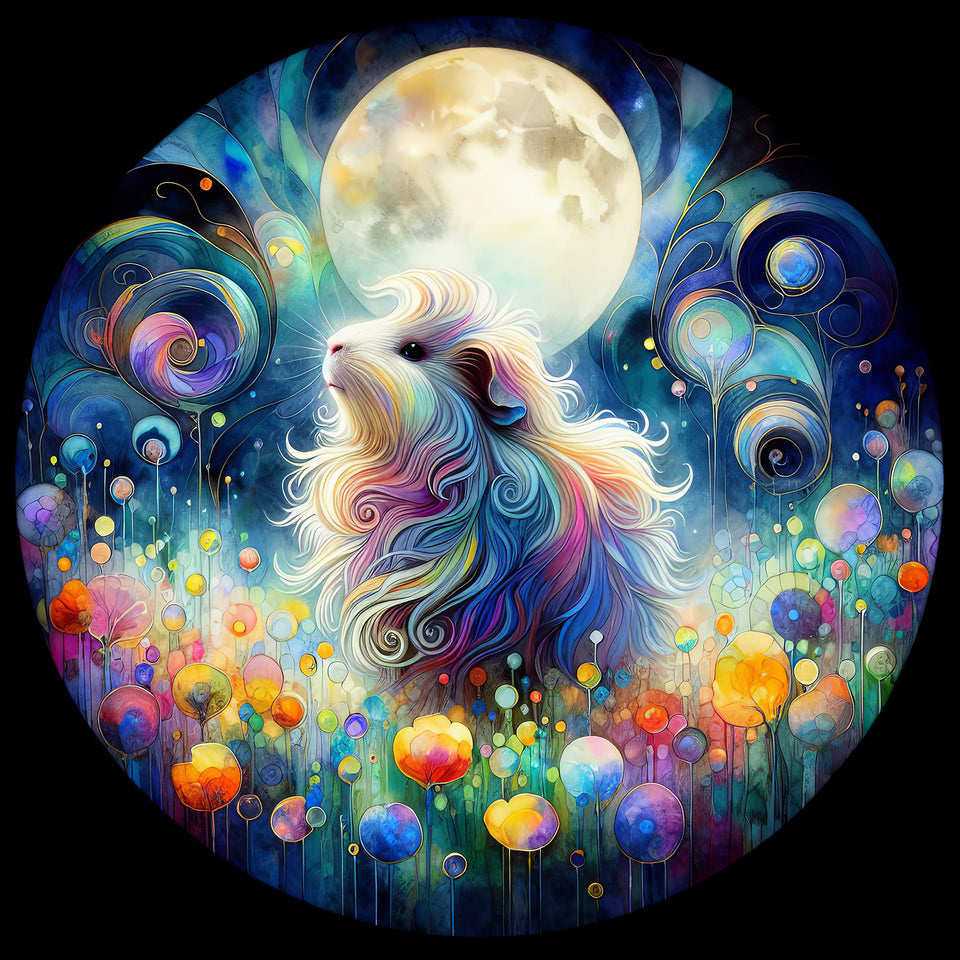 Enchanted Moonlit Meadow