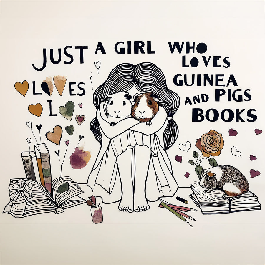 Art of Just a Girl - Head on Knees