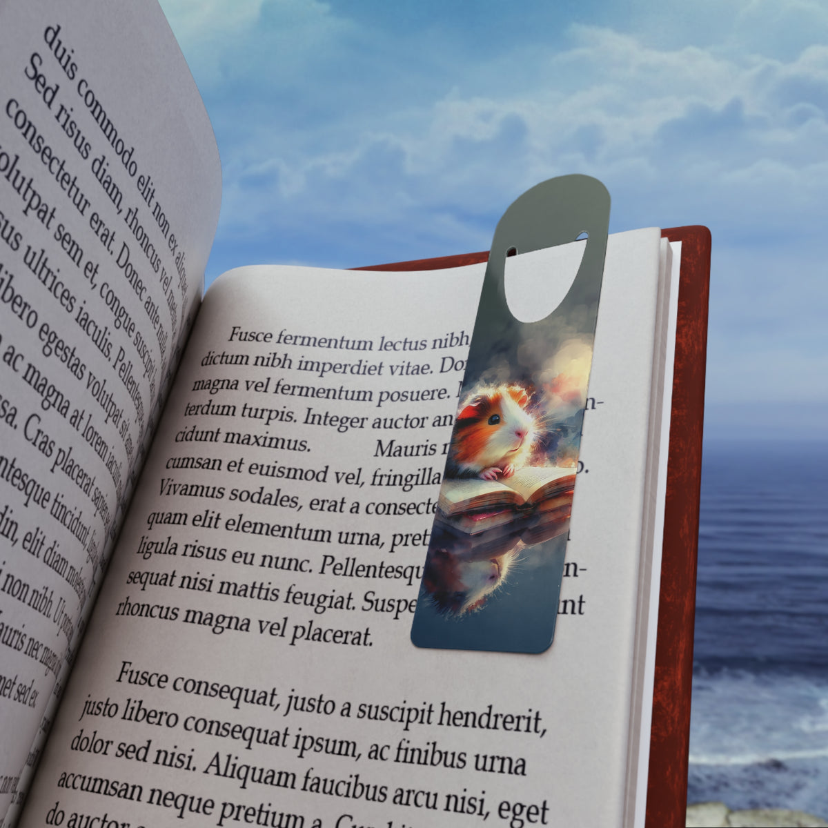 Cavy Storybook Guinea Pig Bookmark