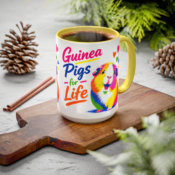 Guinea Pigs for Life Pop Guinea Pig Mug