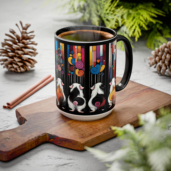 Piggy Butt Lineup - Guinea Pig Mug