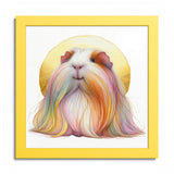 Sun-Blessed Cavy Guinea Pig Framed Art Print