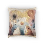 Dandi Piggies Guinea Pig Woven Pillow