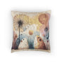 Dandi Piggies Guinea Pig Woven Pillow