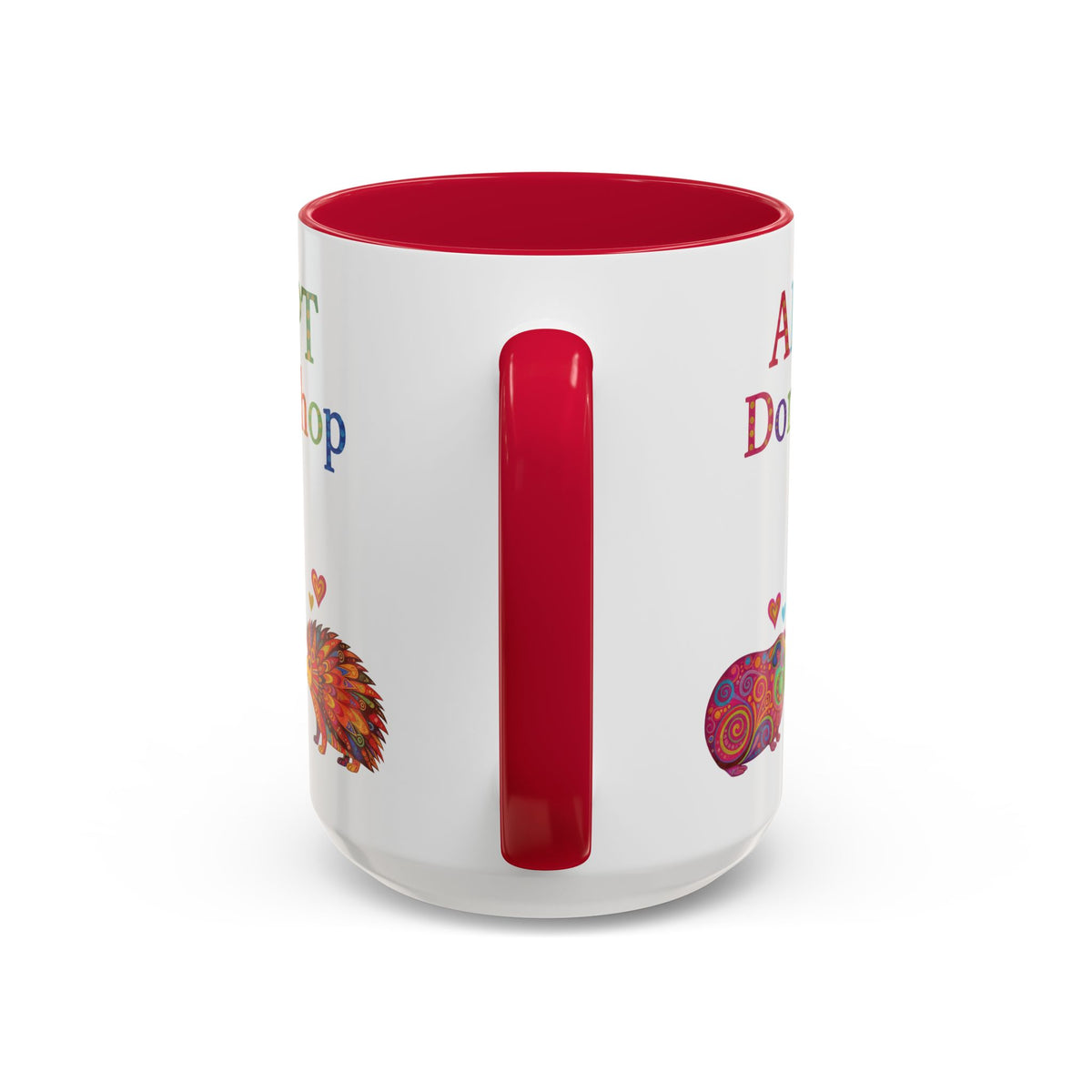 Guinea Pig Mug - Adopt Don't Shop - Boho