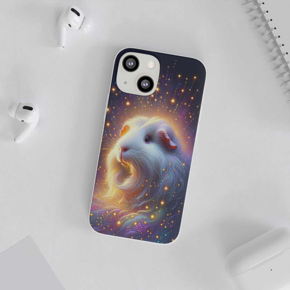 Starlight Wheek Guinea Pig Flexi Phone Case