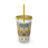 Summer Piggy Joy Guinea Pig Tumbler with Straw – image 15