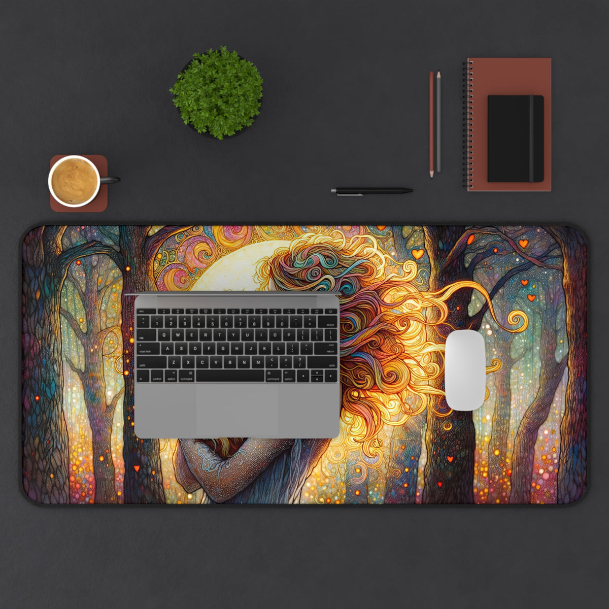 Woodland Grace Guinea Pig Desk Mat