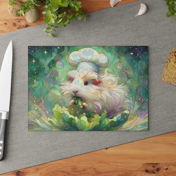 Lettuce Bowl Pigout Glass Guinea Pig Cutting Board