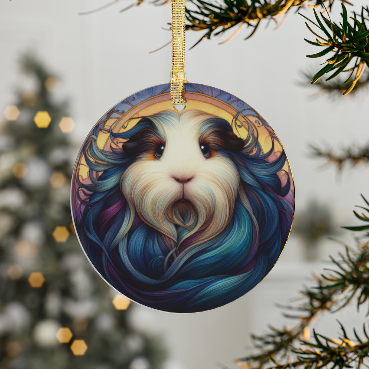 Deep Piggy Ornament