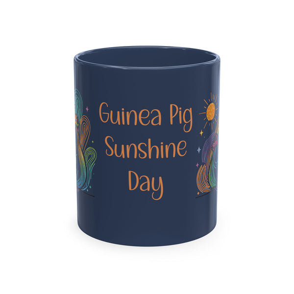 Personalized 'Teresa's Piggy Day' Ceramic Mug - Whimsical Guinea Pig Gift
