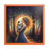Woodland Grace Guinea Pig Framed Art Print – image 4