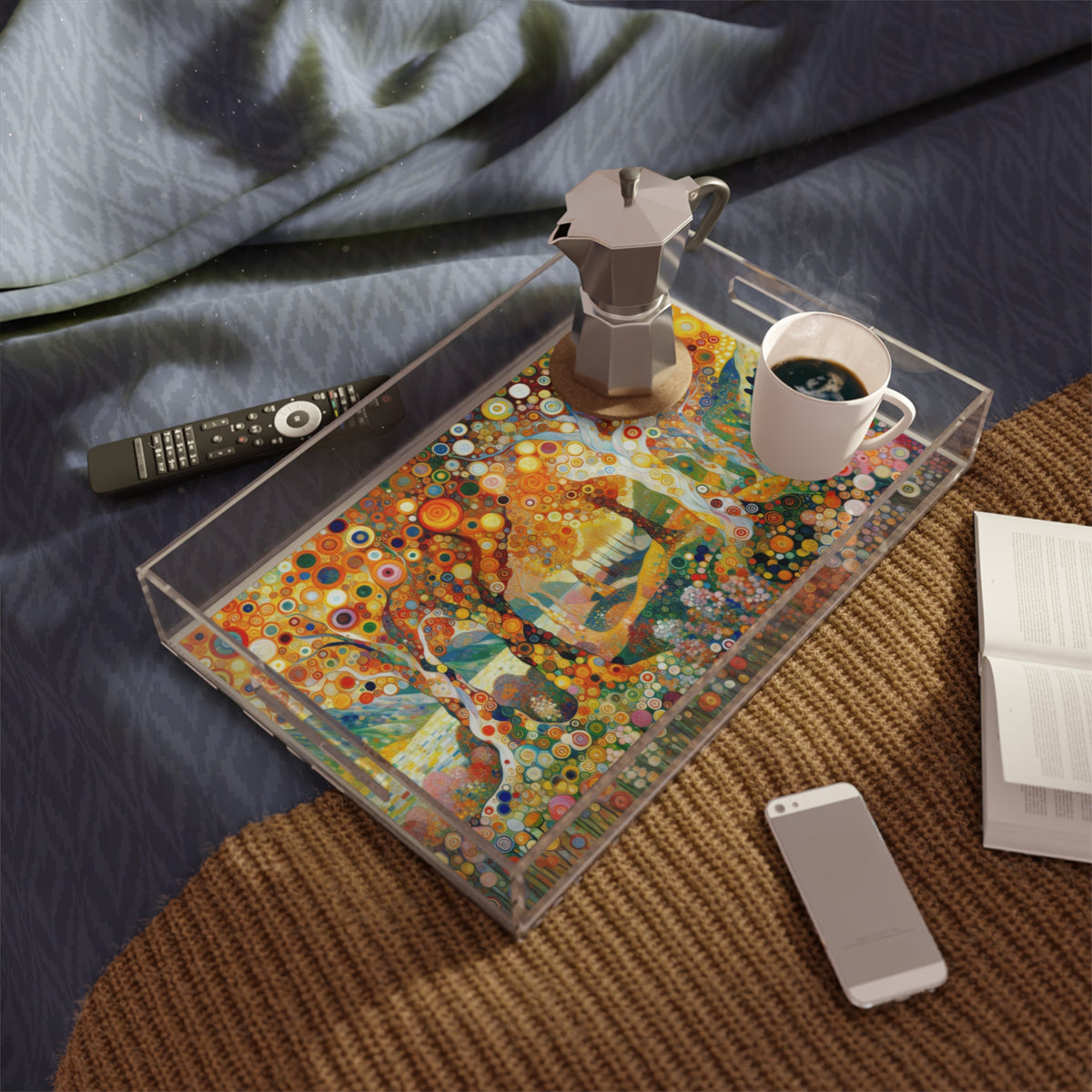 Trees of Life Serving Tray