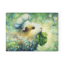 Piggy Nibbling Glass Cutting Board