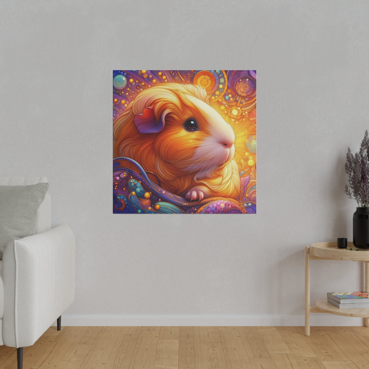 Golden Piggy Canvas