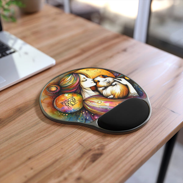 Rescue Mom Rich Piggy Pad With Wrist Rest