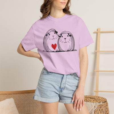 Cavy Heart Companions Guinea Pig Unisex T-Shirt