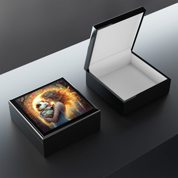 Woodland Grace Guinea Pig Jewelry Box