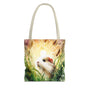 Whimsical Guinea Pig Tote Bag, Cute Animal Tote, Pet Lover Gift, Eco-Friendly Shopping Bag, Spring and Summer Accessory
