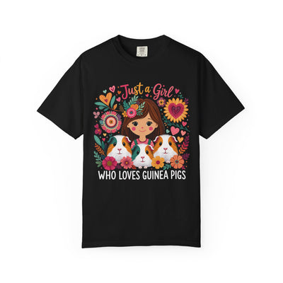 Just a Girl Guinea Pig Trio T-Shirt