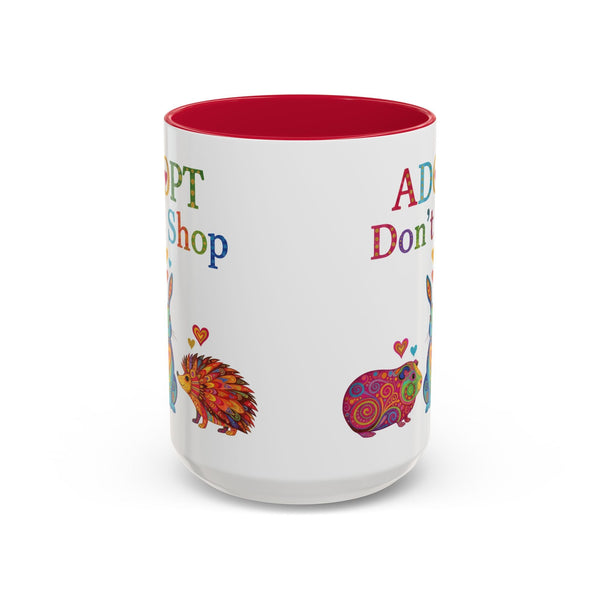 Adopt Don't Shop Boho Guinea Pig Mug