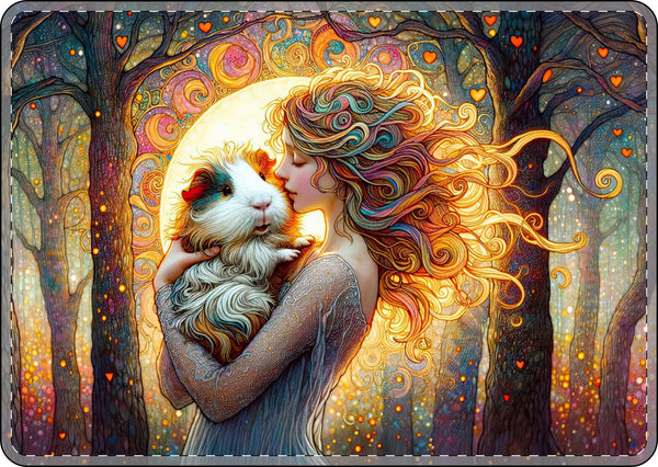 Woodland Grace Guinea Pig Macbook Case