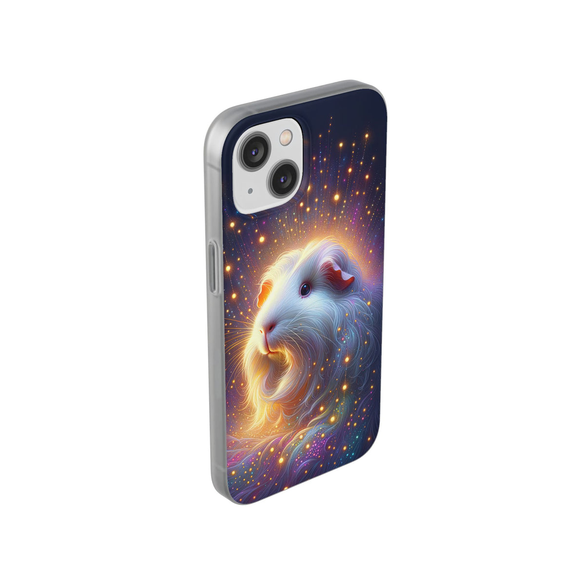 Starlight Wheek Guinea Pig Flexi Phone Case