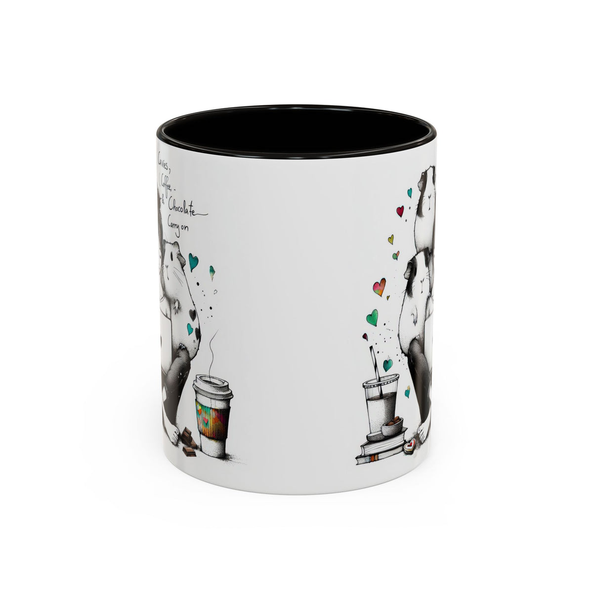 Guinea Pig Mug - Cavies, Coffee & Chocolate Carry On