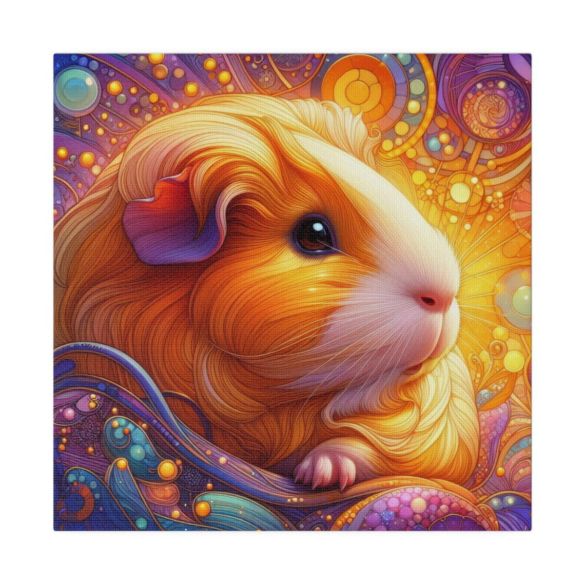 Golden Piggy Canvas