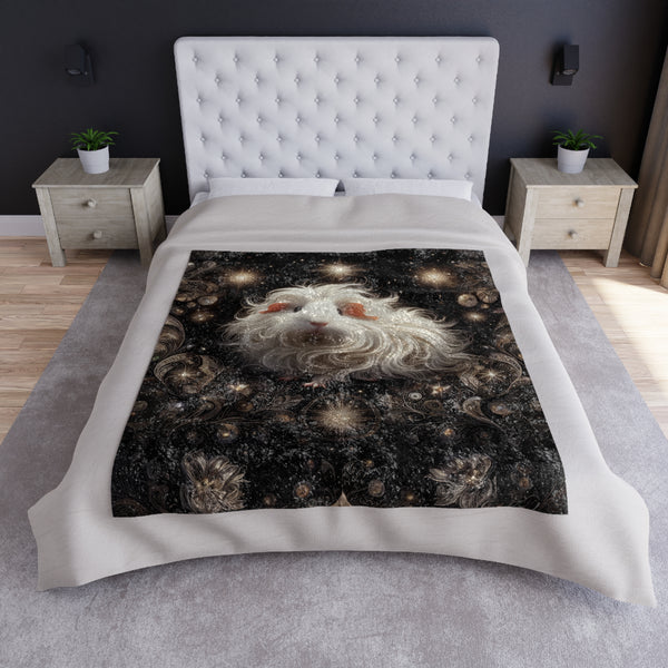 Piggy Sparkles Crushed Velvet Blanket