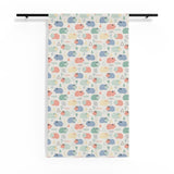 Soft Cavy Confetti Guinea Pig Sheer Window Curtain