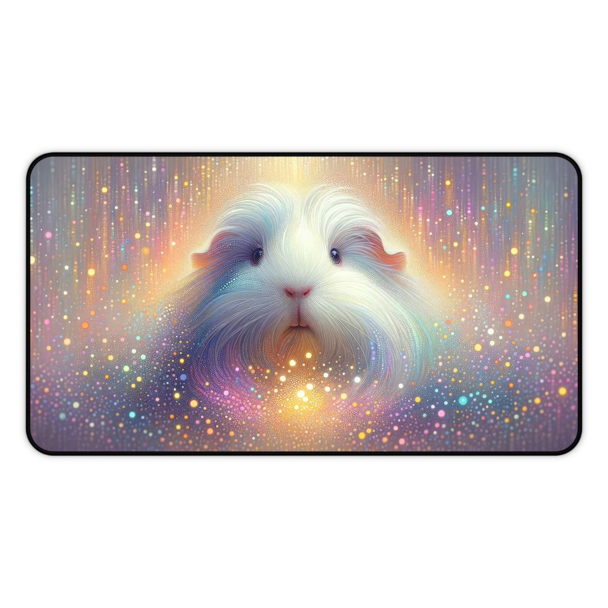 Guinea Pig Glitter Glow Desk Mat