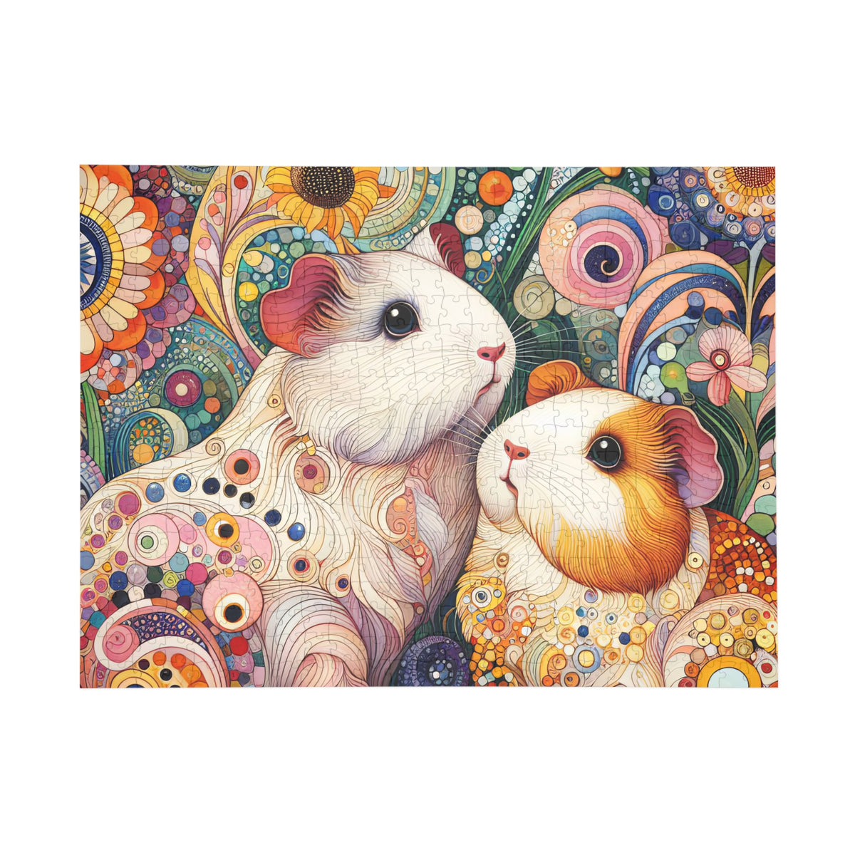 Pop Paisley Piggy Puzzle (96, 252, 500, 1000-Piece)