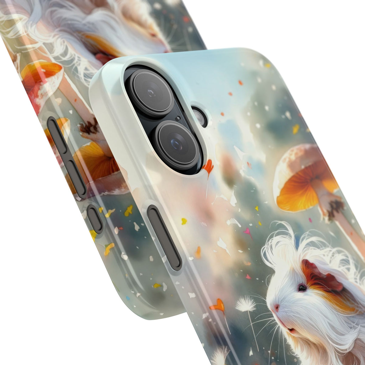 Dandelion Daze Guinea Pig Slim iPhone Case
