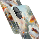 Dandelion Daze Guinea Pig Slim iPhone Case