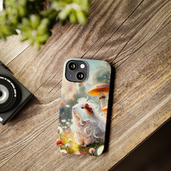 Dandelion Daze Guinea Pig Slim iPhone Case