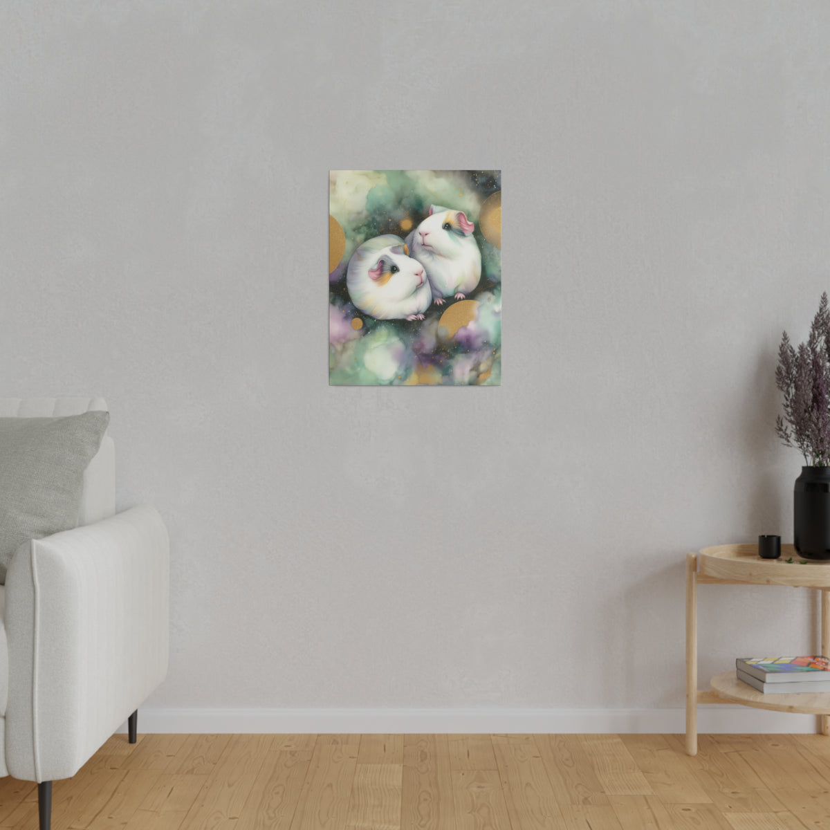 Precious Pig-appeal on Stretched Canvas