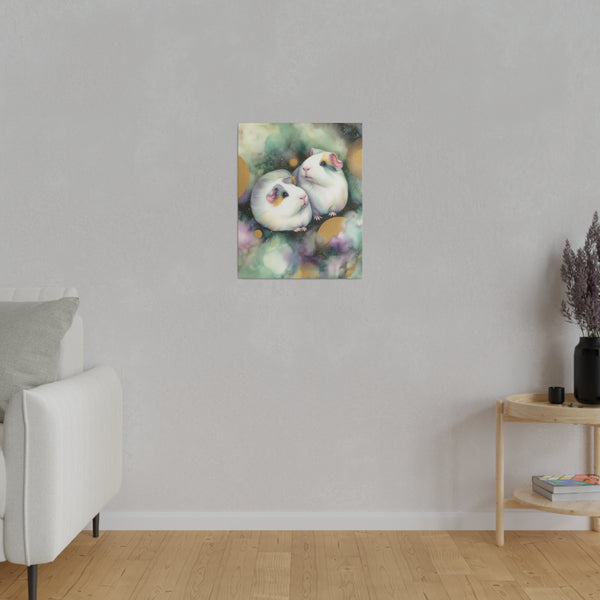Precious Pig-appeal on Stretched Canvas