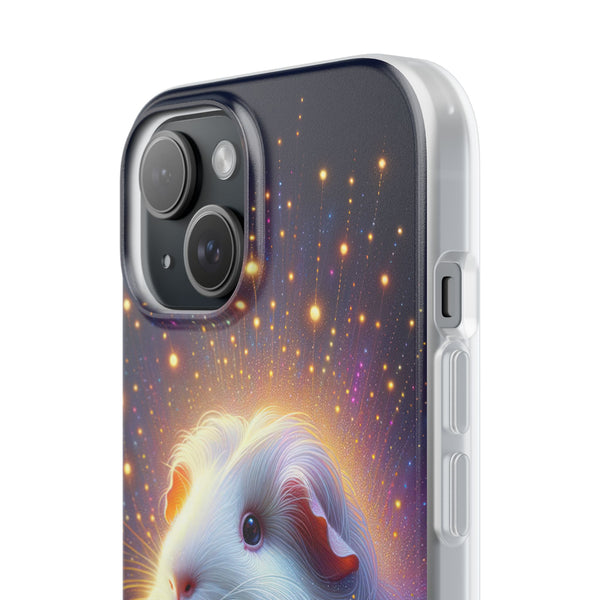 Starlight Wheek Guinea Pig Flexi Phone Case