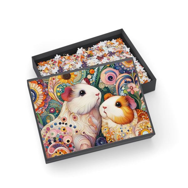 Pop Paisley Piggy Puzzle (96, 252, 500, 1000-Piece)