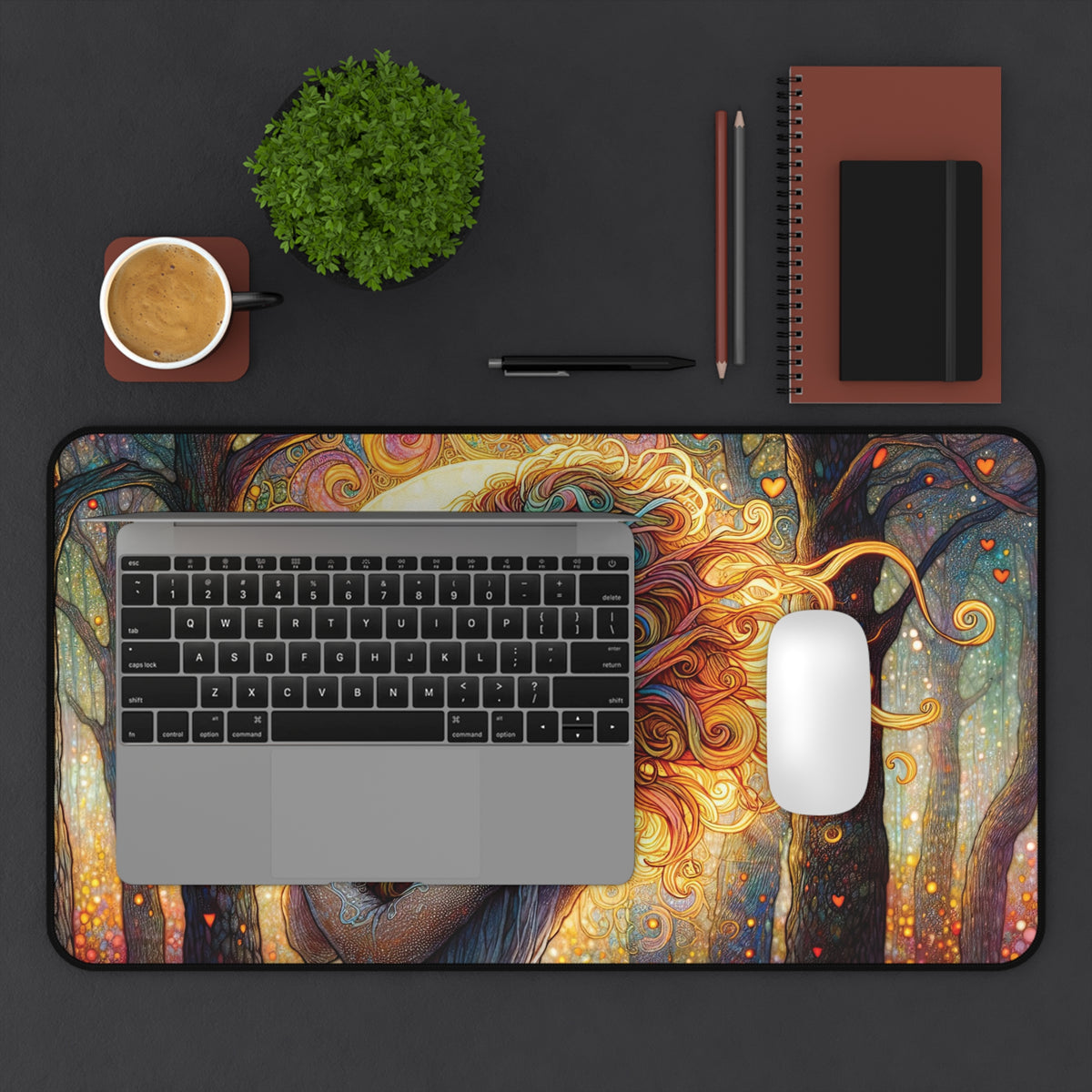 Woodland Grace Guinea Pig Desk Mat