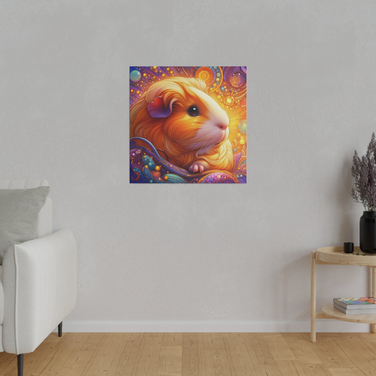 Golden Piggy Canvas