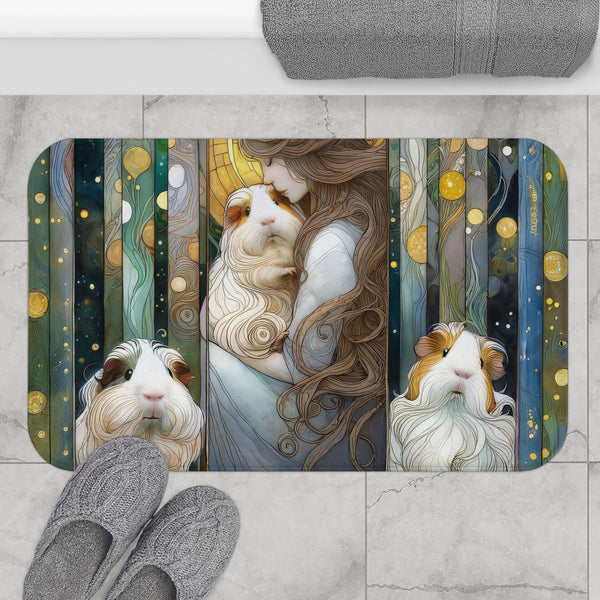 Cavy Trio TripTych Bath Mat
