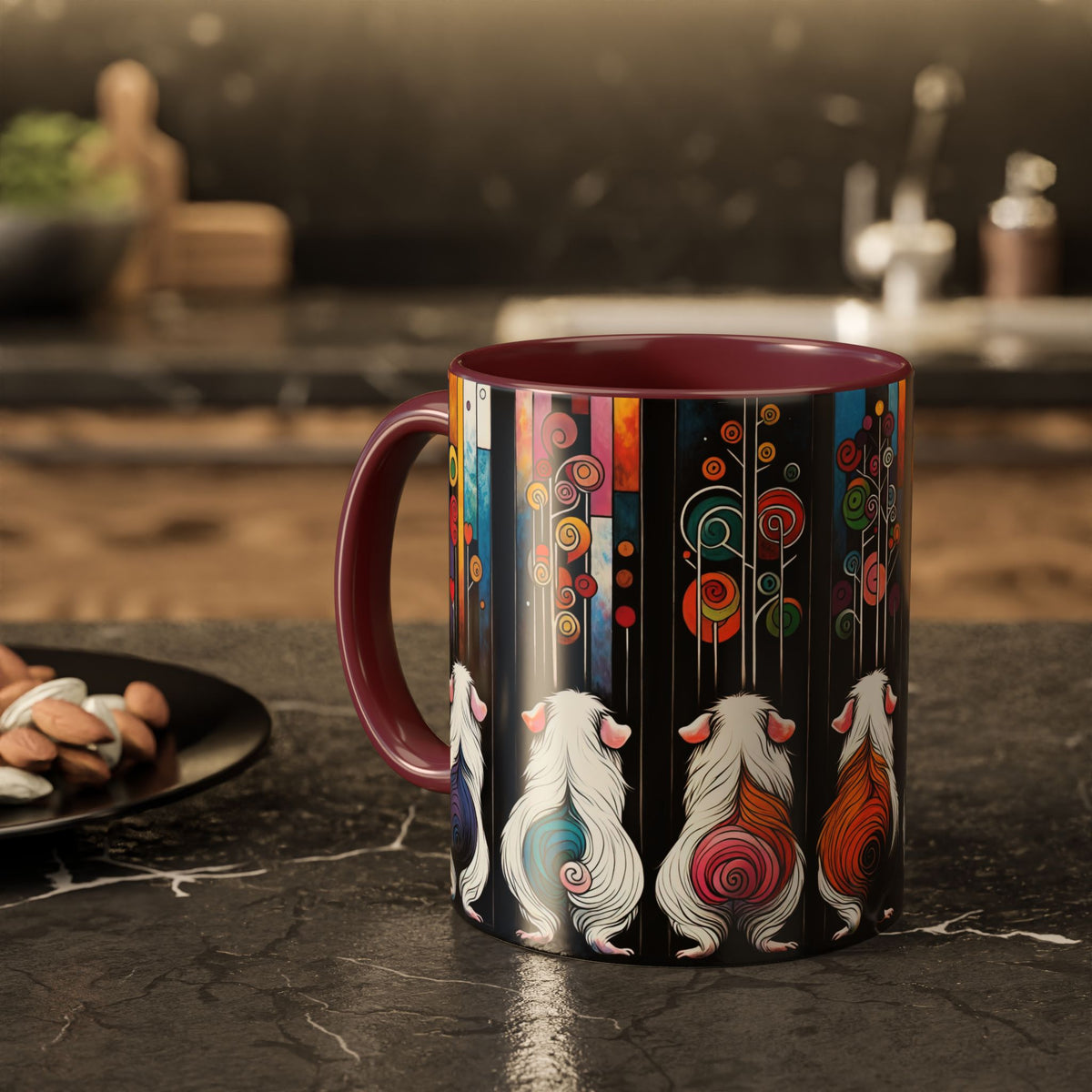 Piggy Butt Lineup - Guinea Pig Mug