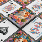 Floral Framed Guinea Pig Playing Cards – image 7