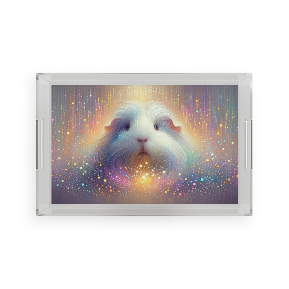 Glitter Glow Guinea Pig Serving Tray