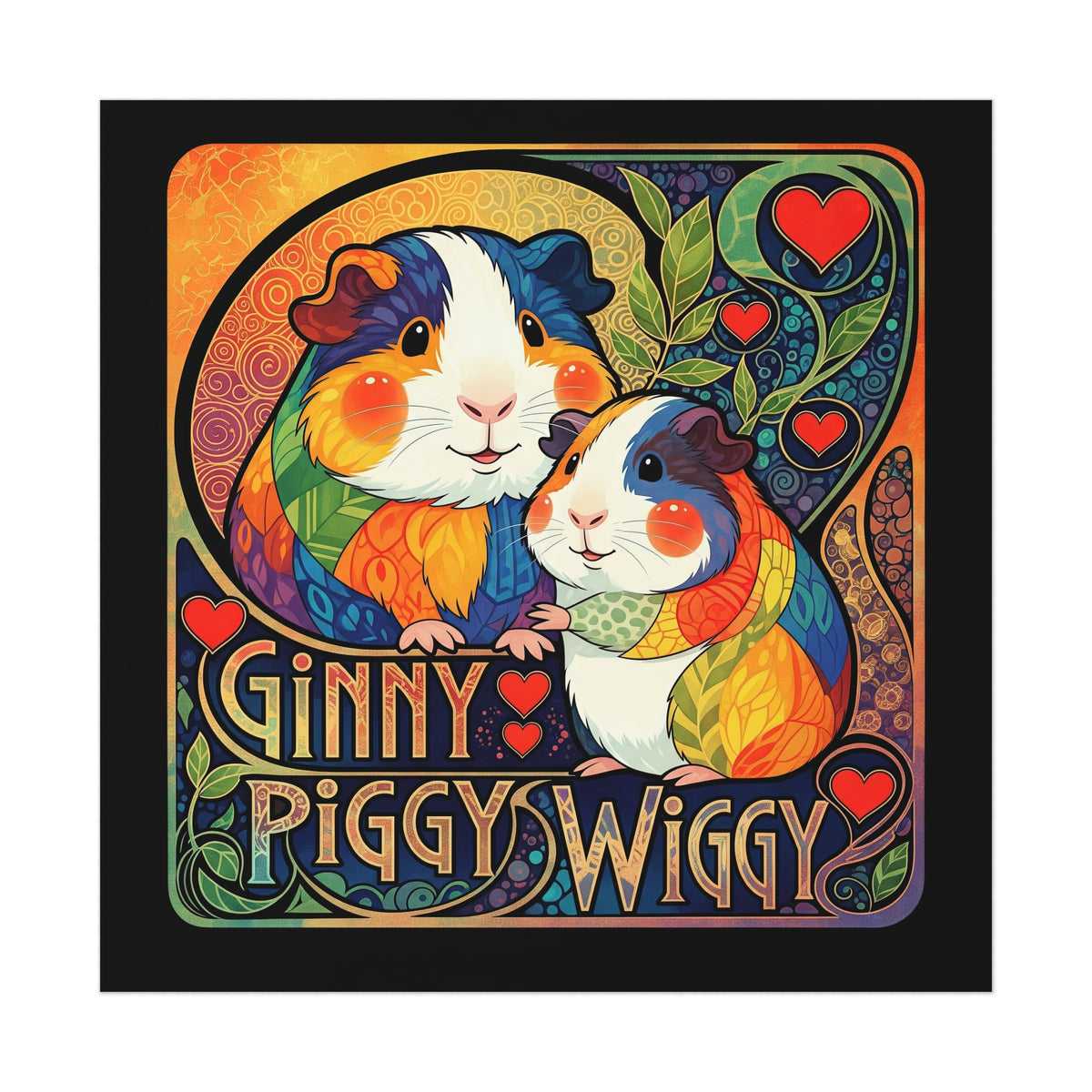 Ginny Piggy Wiggy Poppin' Poster