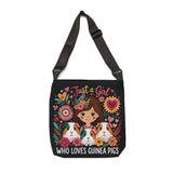 Just a Girl Guinea Pig Trio Adjustable Tote – image 4