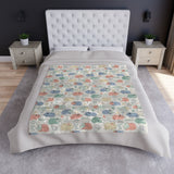 Soft Cavy Confetti Crushed Velvet Guinea Pig Blanket